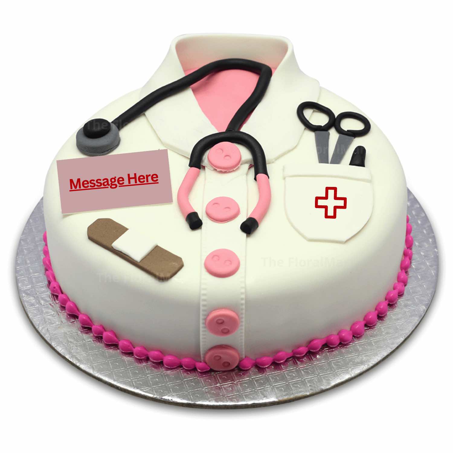 Doctor Theme Birthday Cake - Special Customized Cakes